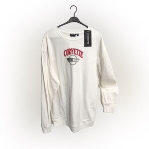 Corvette Men's Graphic Crewneck Sweatshirt, Size XL